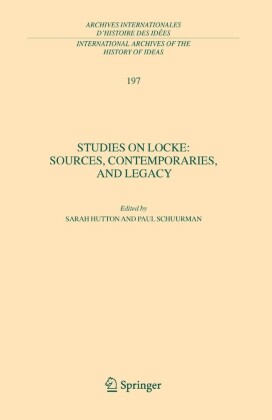 Studies on Locke: Sources, Contemporaries, and Legacy