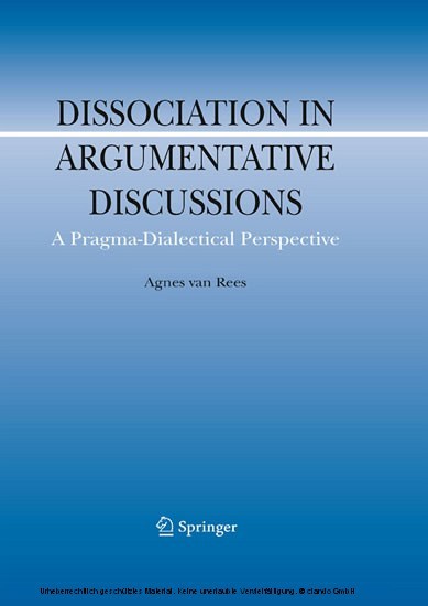 Dissociation in Argumentative Discussions main product photo