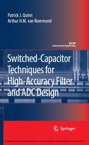Switched-Capacitor Techniques for High-Accuracy Filter and ADC Design main product photo