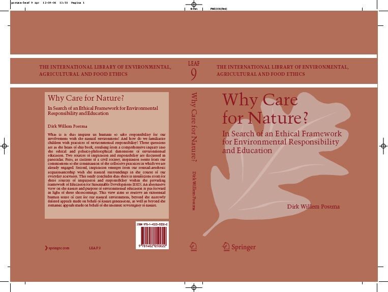 Why care for Nature? main product photo