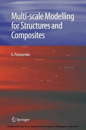 Multi-scale Modelling for Structures and Composites main product photo