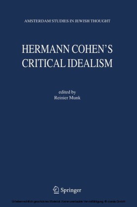 Hermann Cohen's Critical Idealism