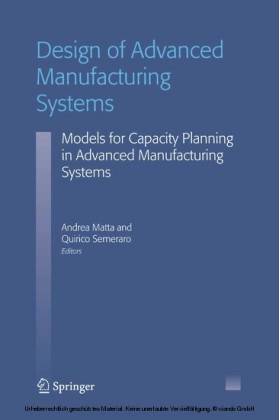 Design of Advanced Manufacturing Systems