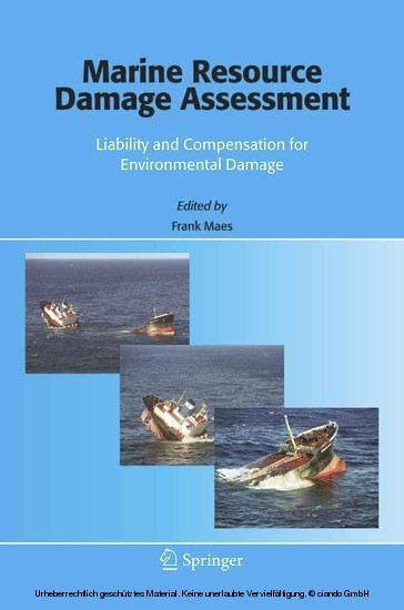 Marine Resource Damage Assessment main product photo