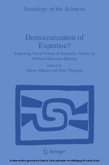 Democratization of Expertise? main product photo