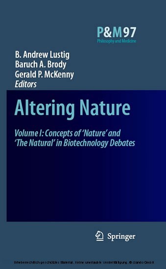 Altering Nature. Vol.1 main product photo
