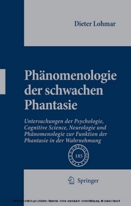 Phänomenologie der schwachen Phantasie