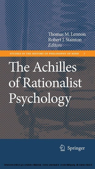 The Achilles of Rationalist Psychology main product photo