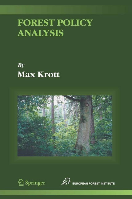 Forest Policy Analysis main product photo