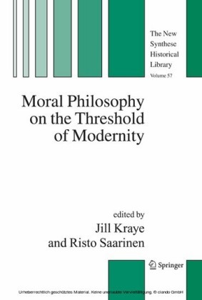 Moral Philosophy on the Threshold of Modernity