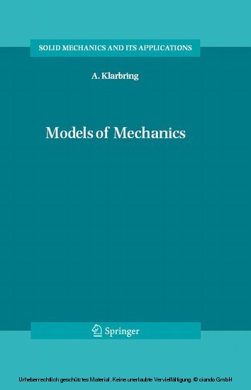 Models of Mechanics main product photo