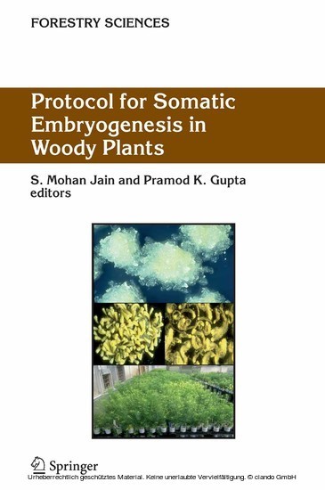 Protocol for Somatic Embryogenesis in Woody Plants main product photo