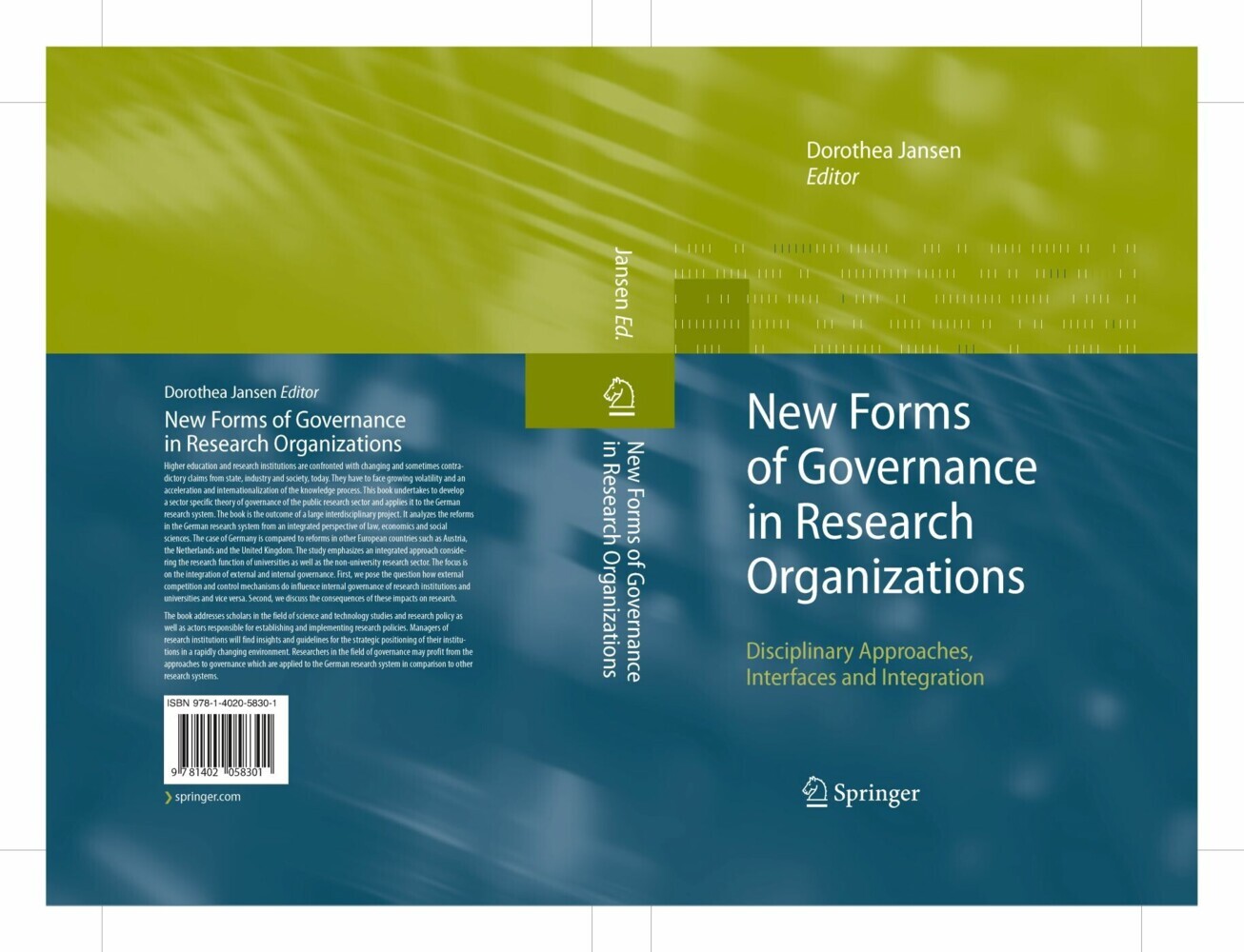 New Forms of Governance in Research Organizations main product photo