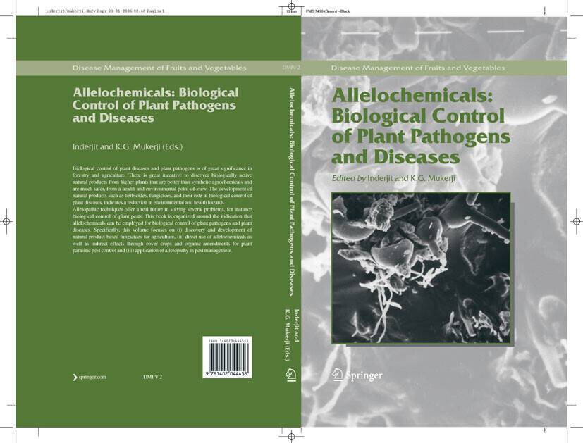 Allelochemicals: Biological Control of Plant Pathogens and Diseases main product photo