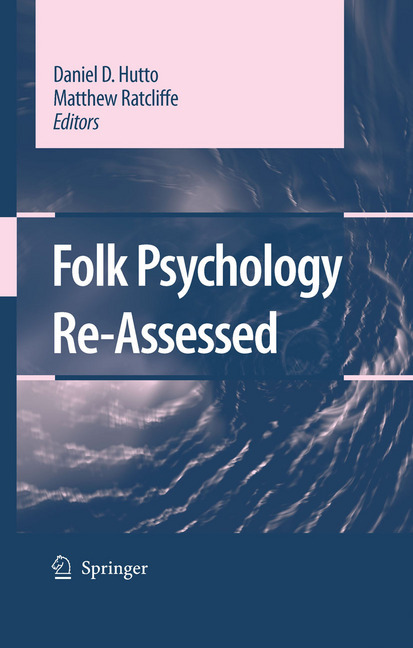 Folk Psychology Re-Assessed main product photo