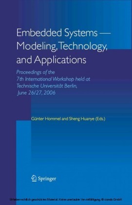 Embedded Systems -- Modeling, Technology, and Applications