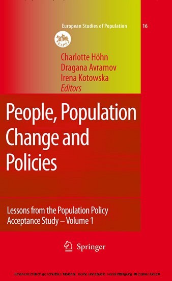 People, Population Change and Policies main product photo