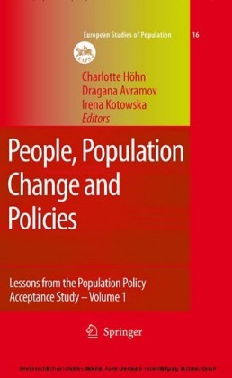 People, Population Change and Policies