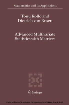 Advanced Multivariate Statistics with Matrices