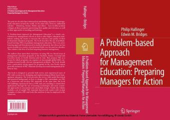A Problem-based Approach for Management Education