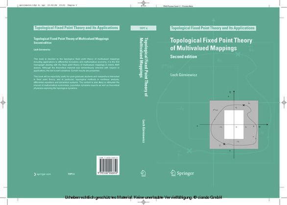 Topological Fixed Point Theory of Multivalued Mappings main product photo