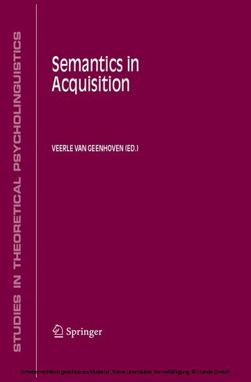Semantics in Acquisition main product photo