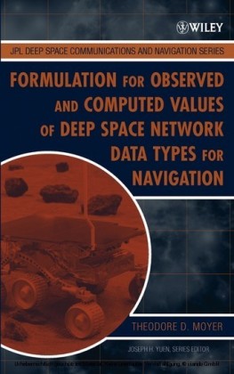 Formulation for Observed and Computed Values of Deep Space Network Data Types for Navigation