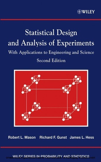 Statistical Design and Analysis of Experiments main product photo