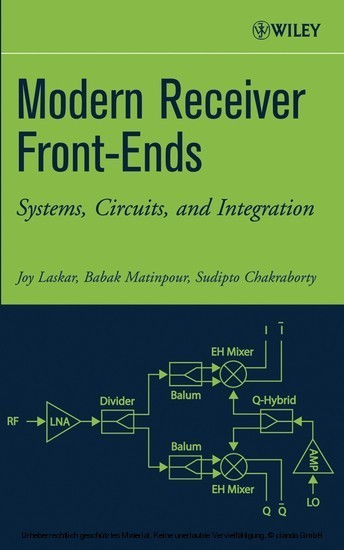 Modern Receiver Front-Ends main product photo