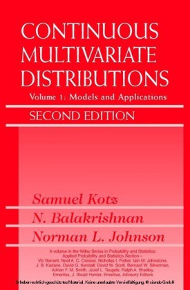 Continuous Multivariate Distributions, Volume 1