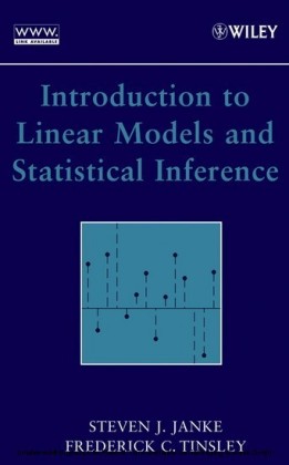 Introduction to Linear Models and Statistical Inference,