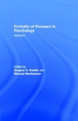 Portraits of Pioneers in Psychology