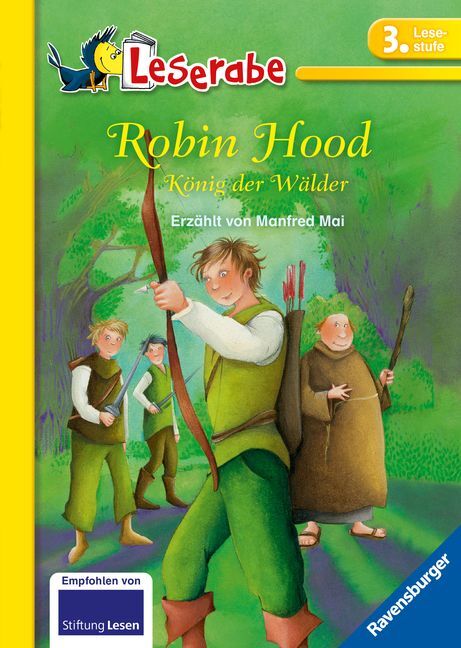 Leserabe 3. Lesestufe - Robin Hood, König der Wälder main product photo