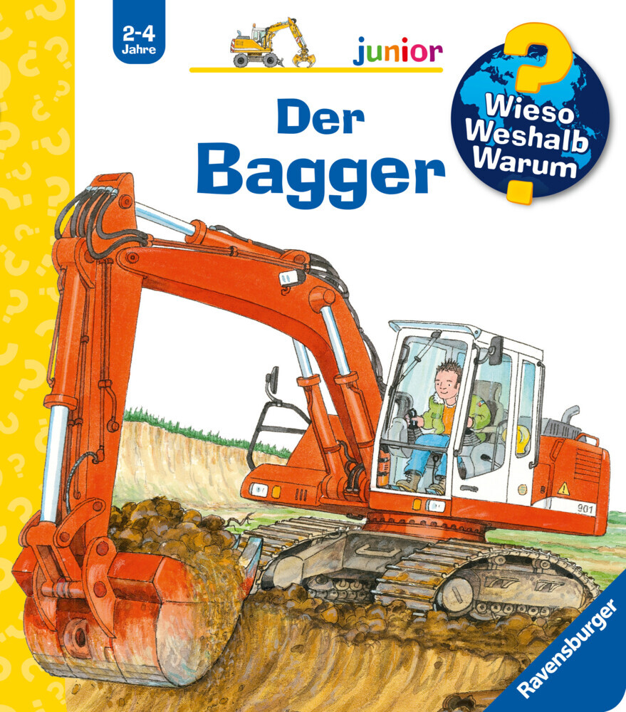 Wieso? Weshalb? Warum? junior, Band 38 - Der Bagger main product photo