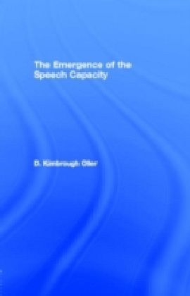 Emergence of the Speech Capacity