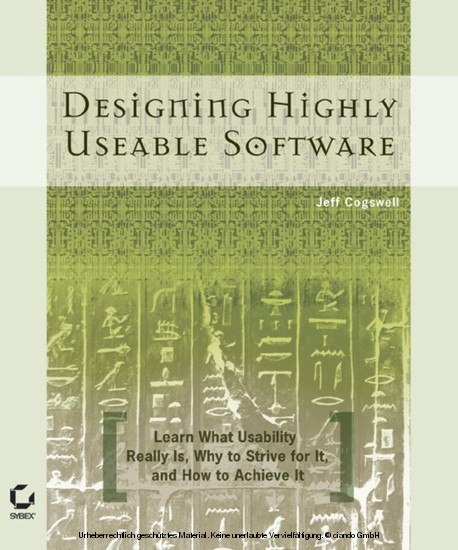 Designing Highly Useable Software main product photo