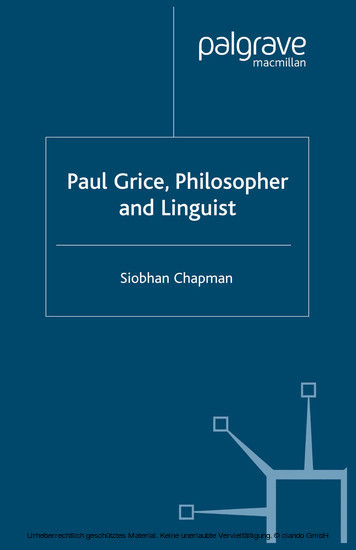 Paul Grice main product photo