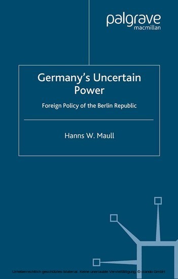 Germany's Uncertain Power main product photo