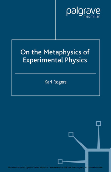 On the Metaphysics of Experimental Physics main product photo