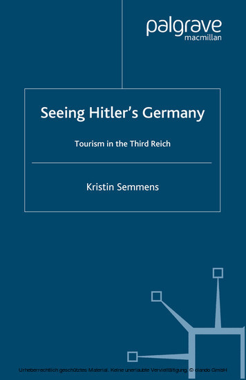 Seeing Hitler's Germany main product photo