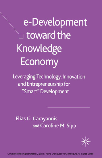 e-Development Toward the Knowledge Economy main product photo