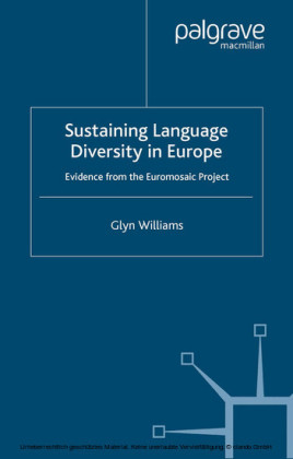 Sustaining Language Diversity in Europe