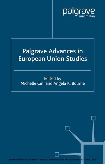 Palgrave Advances in European Union Studies main product photo