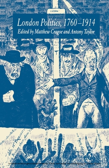 London Politics, 1760-1914 main product photo