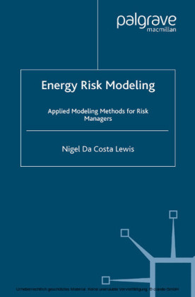 Energy Risk Modeling