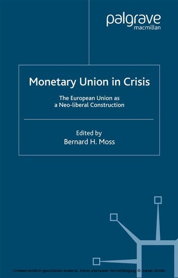 Monetary Union in Crisis main product photo