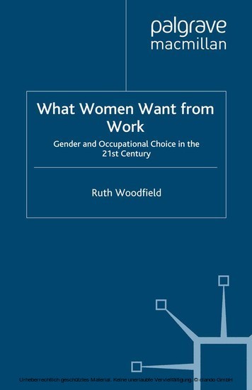 What Women Want From Work main product photo
