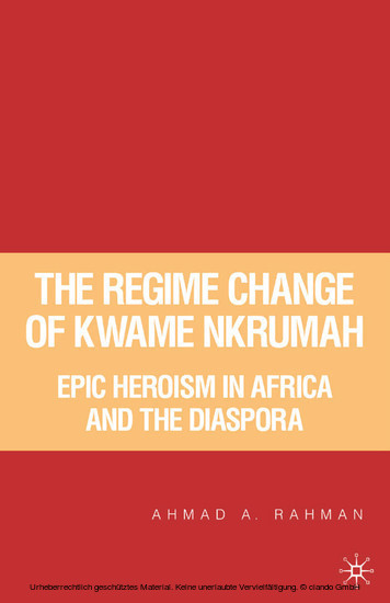 The Regime Change of Kwame Nkrumah main product photo