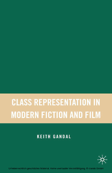 Class Representation in Modern Fiction and Film main product photo