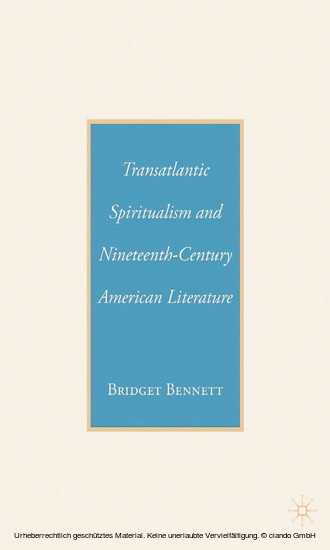 Transatlantic Spiritualism and Nineteenth-Century American Literature main product photo